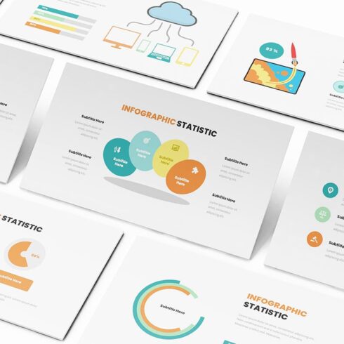 Statistic Infographic Powerpoint Template – MasterBundles