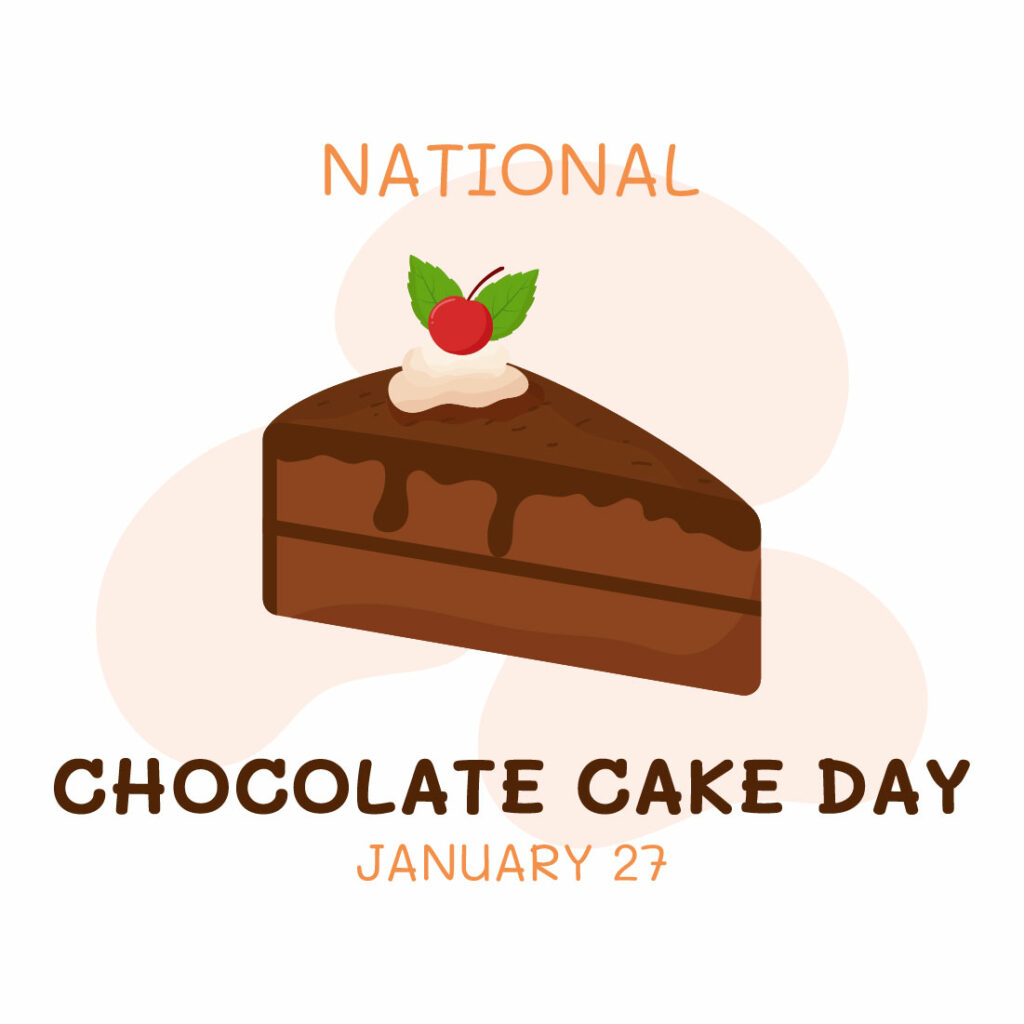 11 National Chocolate Cake Day Illustration MasterBundles