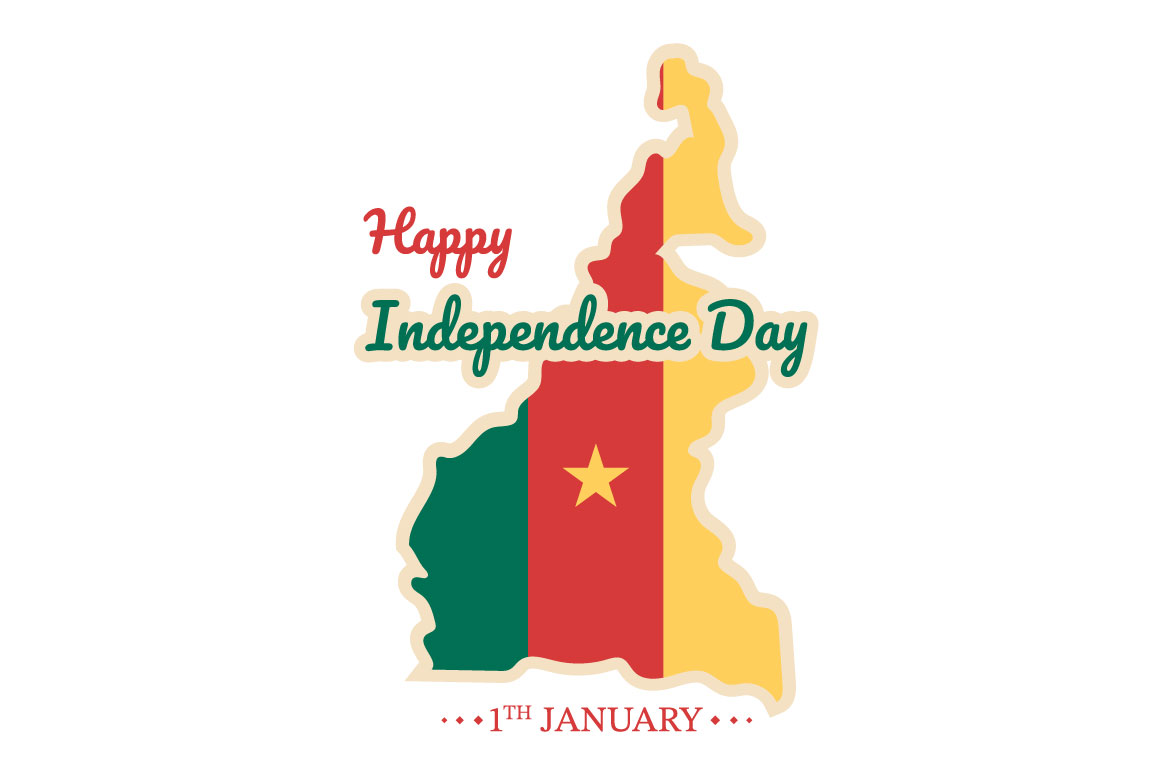 10 Happy Cameroon Independence Day Illustration - MasterBundles