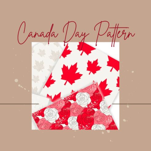 Canada Day Pattern.