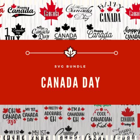 Canada Day Svg Bundle.
