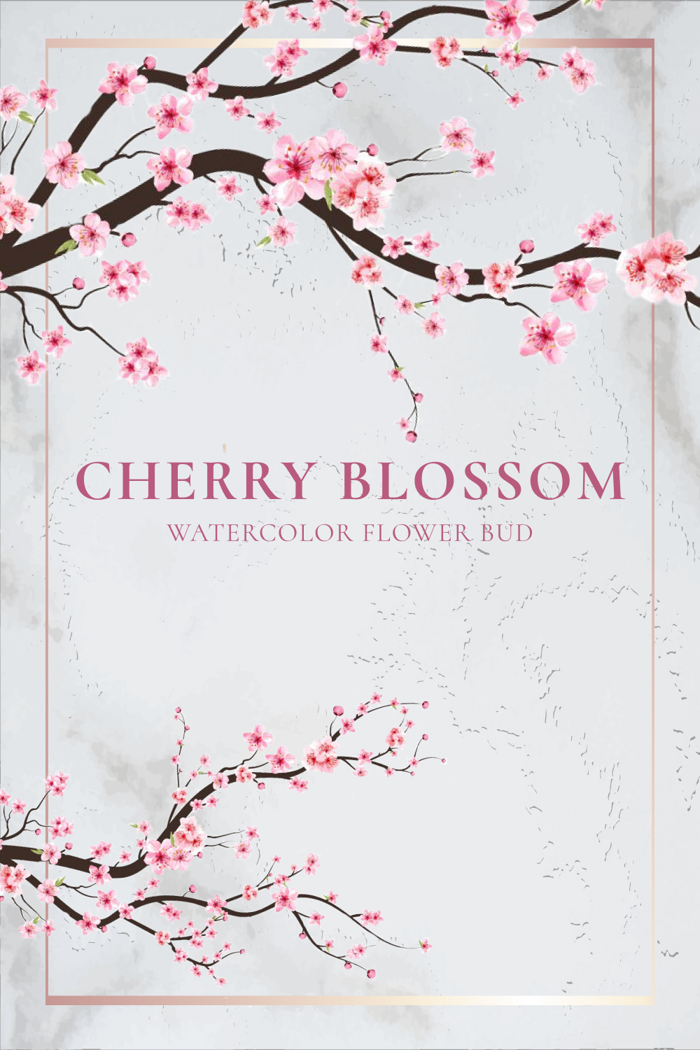 cherry blossom watercolor flower bud pinterest 721