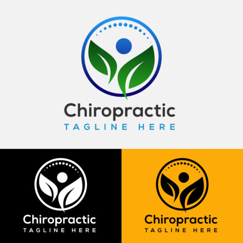 Leaf Chiropractic Logo Vector Design cover image.