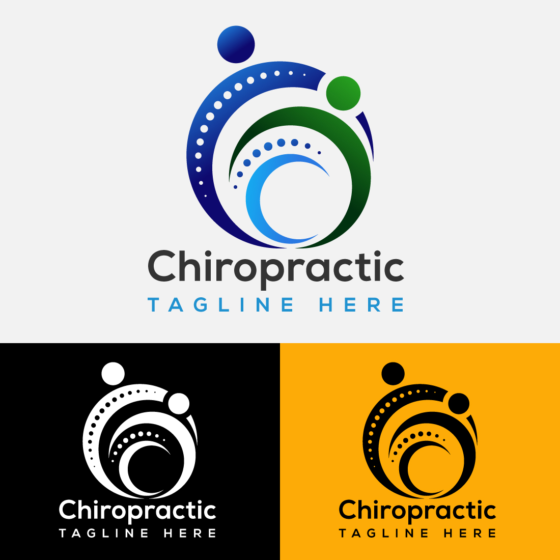 Spinal Care Logo Vector Design cover image.