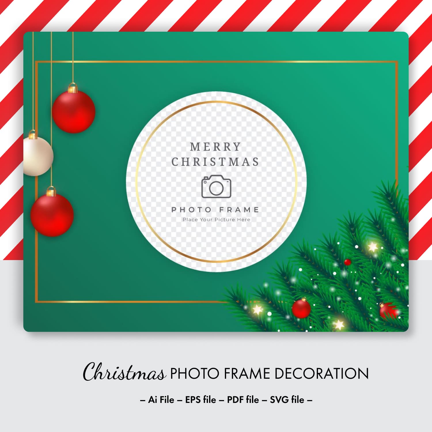 Christmas Photo Frame Decoration.