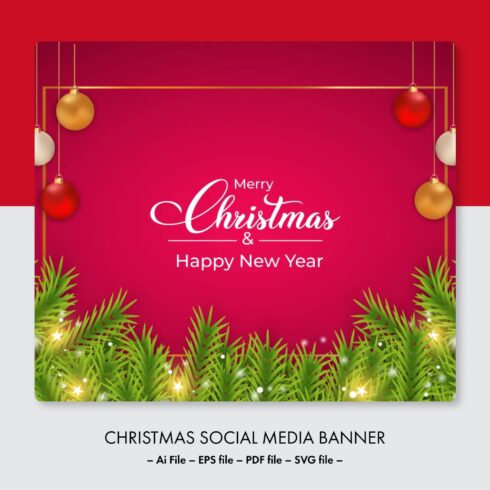 Christmas Social Media Banner.