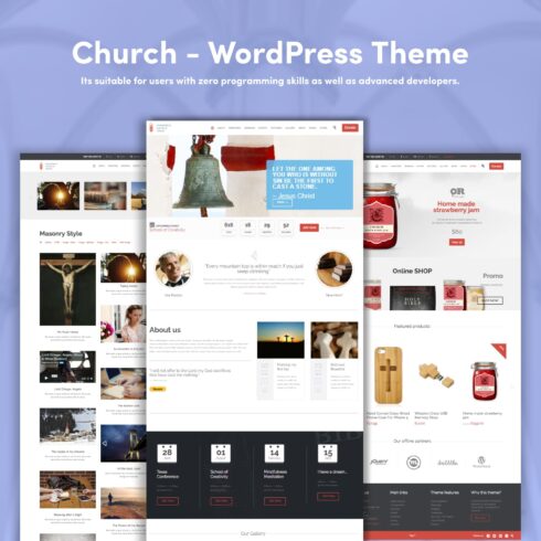 Church - WordPress Theme.