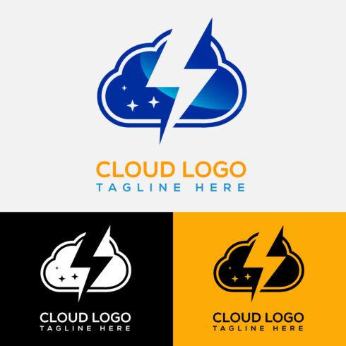 Cloud Provider Service Logo Design cover image.