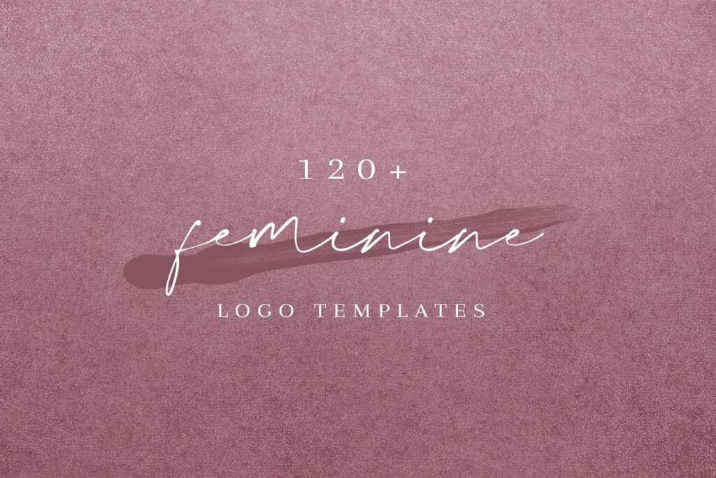 120+ Feminine Logos — Big Bundle – MasterBundles