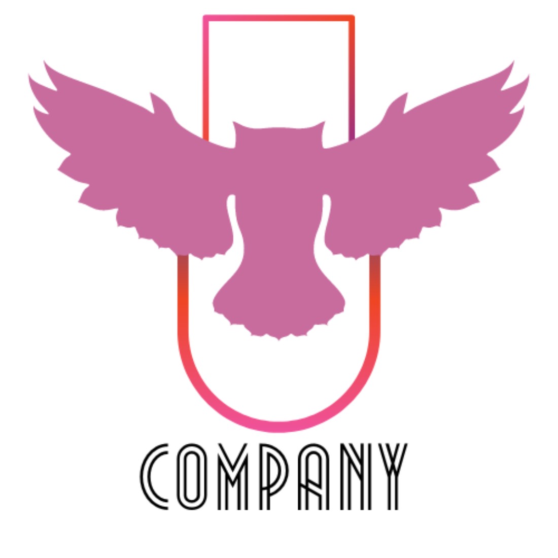 Owl Company Logo Design main cover.