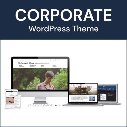 Corporate WordPress Theme.