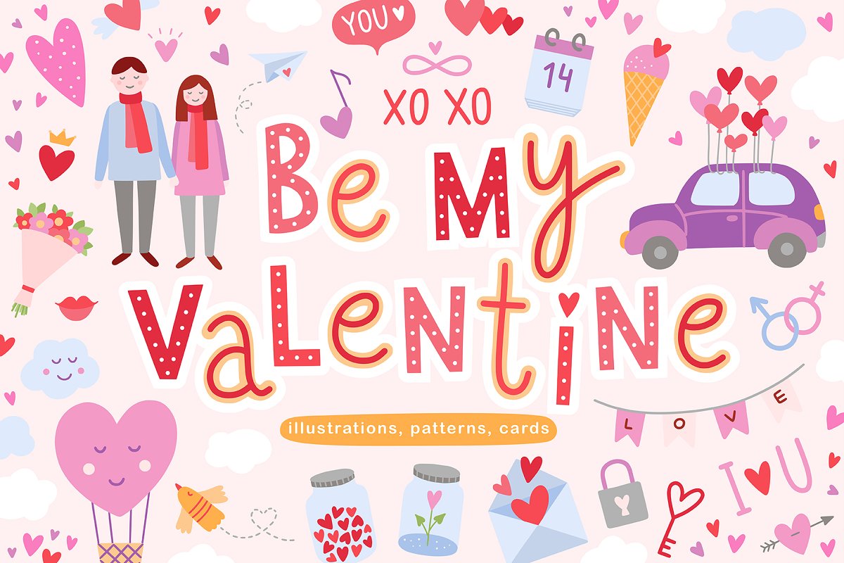 Cover image of Be My Valentine.