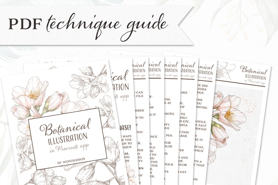 PDF technique guide is included.
