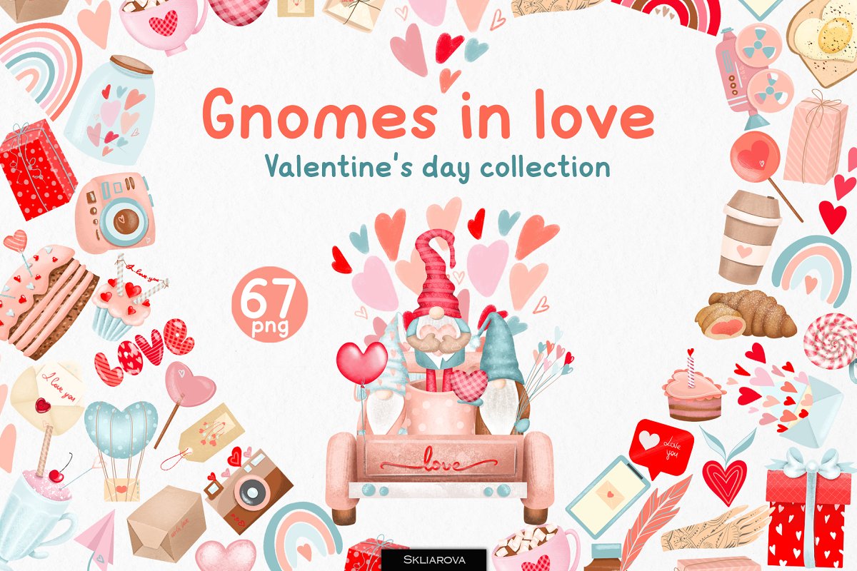 Cover image of Gnomes in love.
