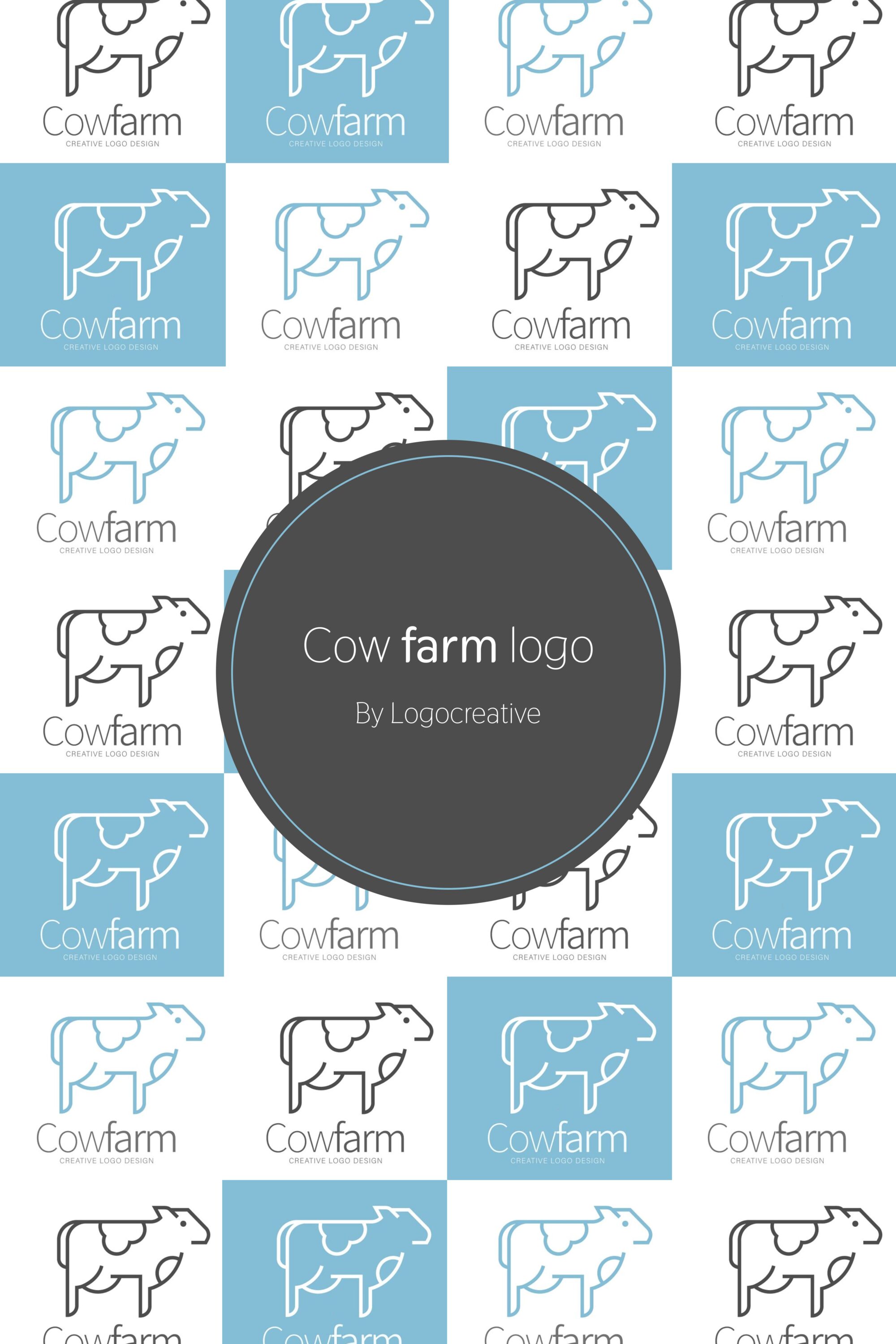 cow farm logo 03 711