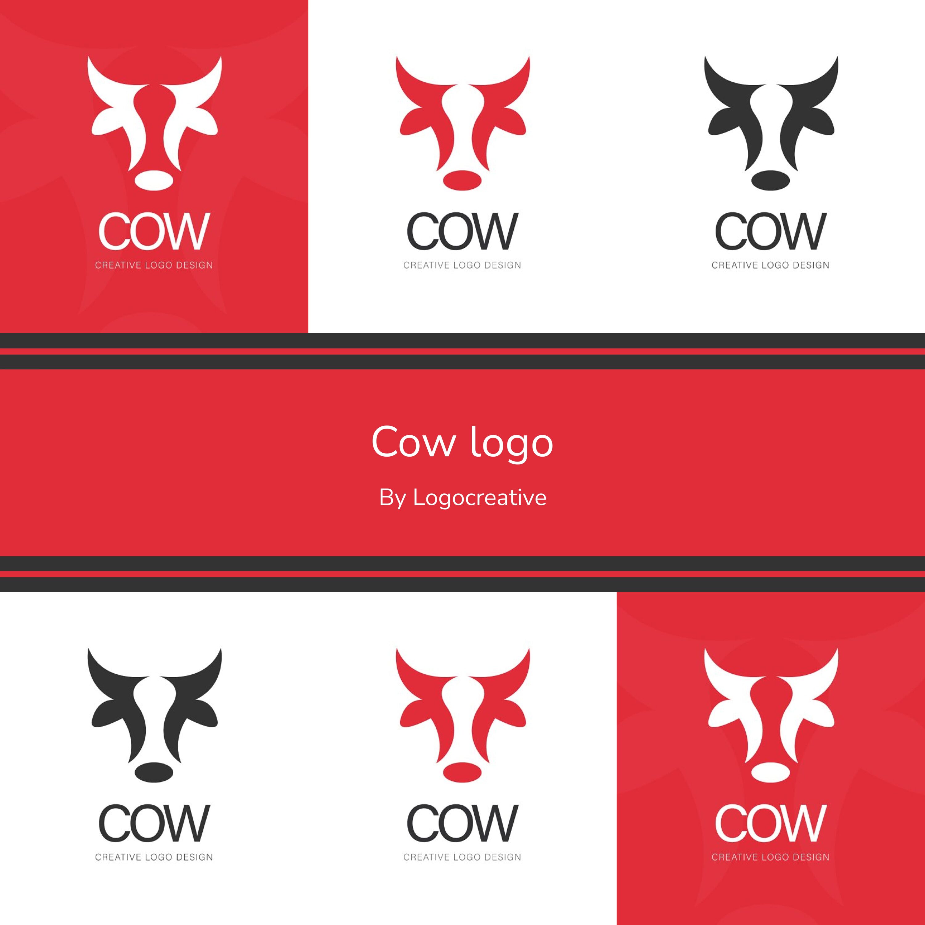Cow logo.