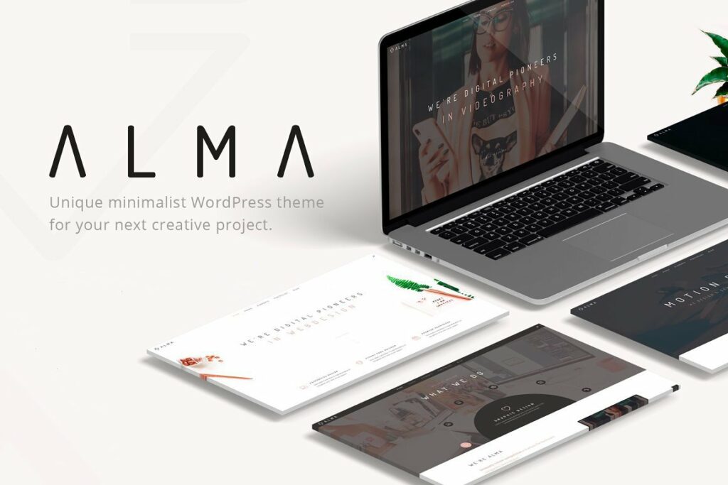 Alma - Minimalist WordPress Theme – MasterBundles