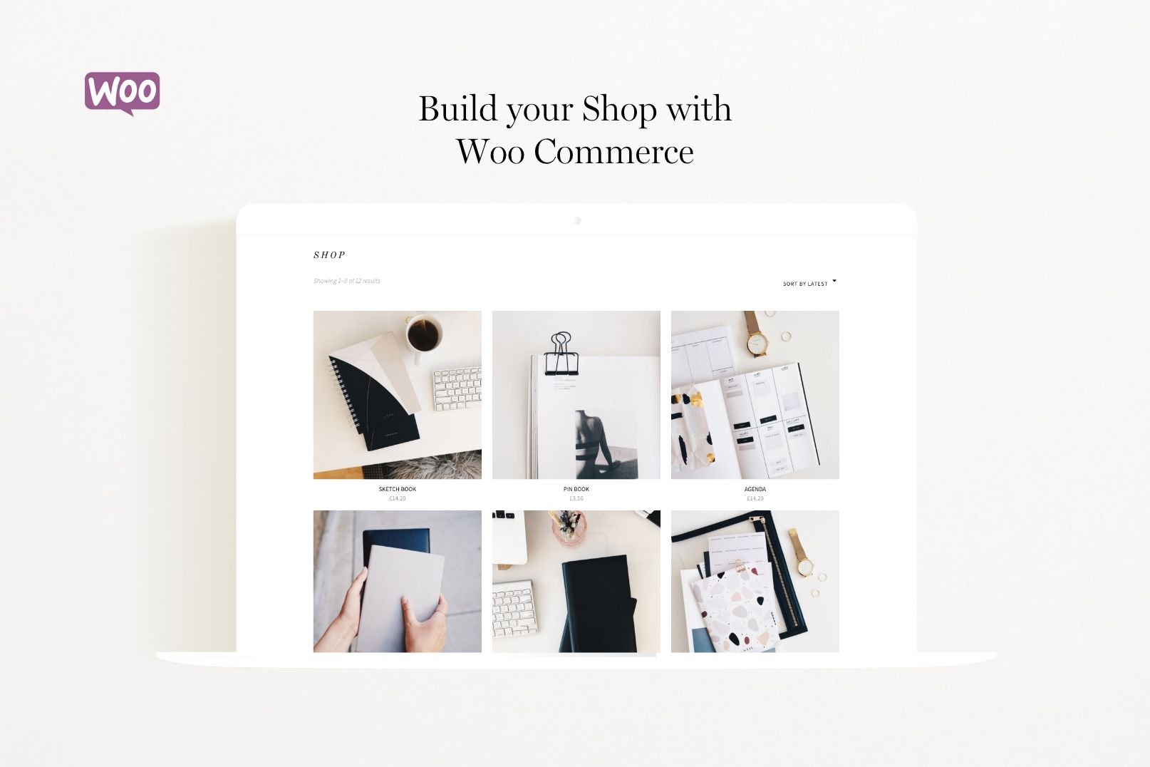 Build your shop with woo commerce.