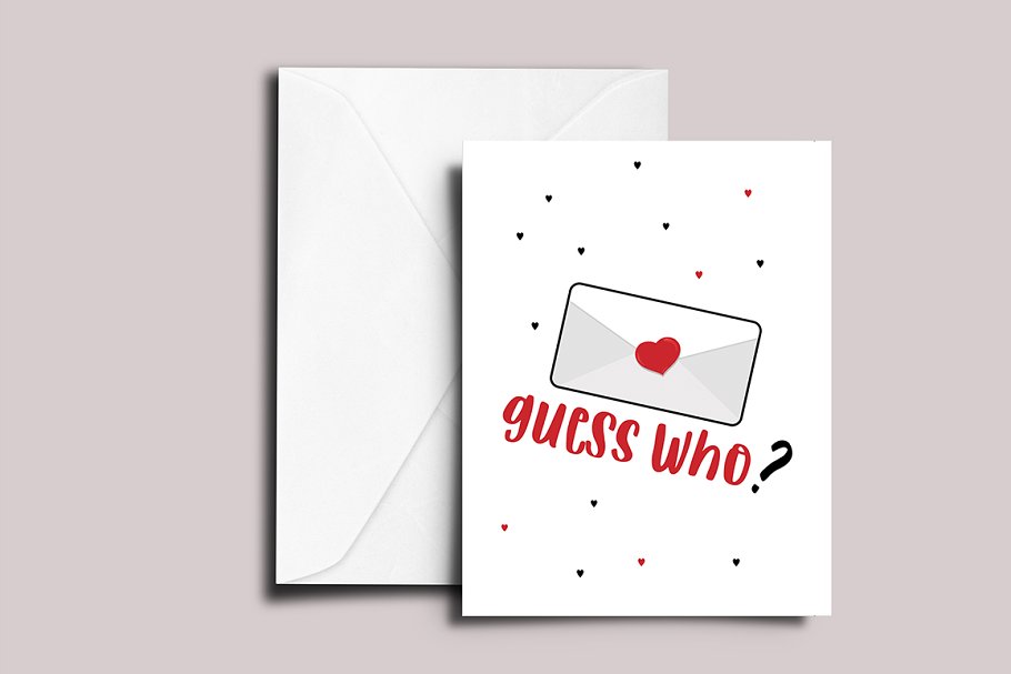 Love letter for card design.