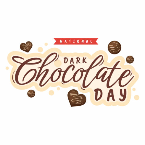World Dark Chocolate Day Illustration cover image.