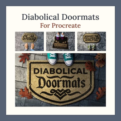 Diabolical Doormats for Procreate.