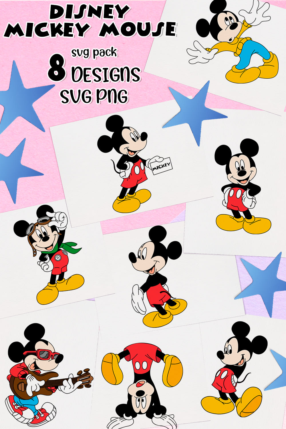 Disney Mickey Mouse Svg - Pinterest.