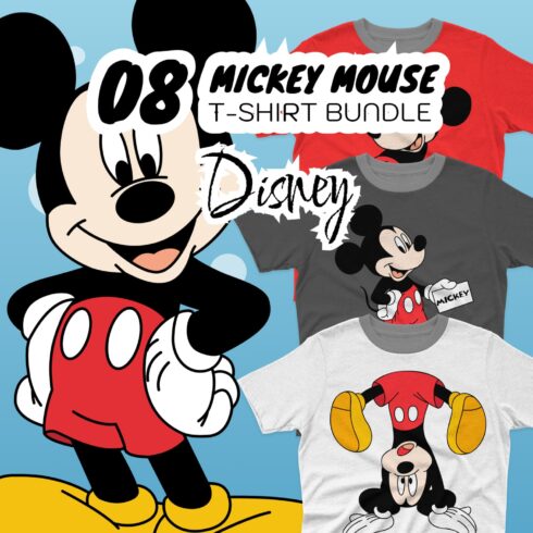 Disney mickey mouse svg - main image preview.