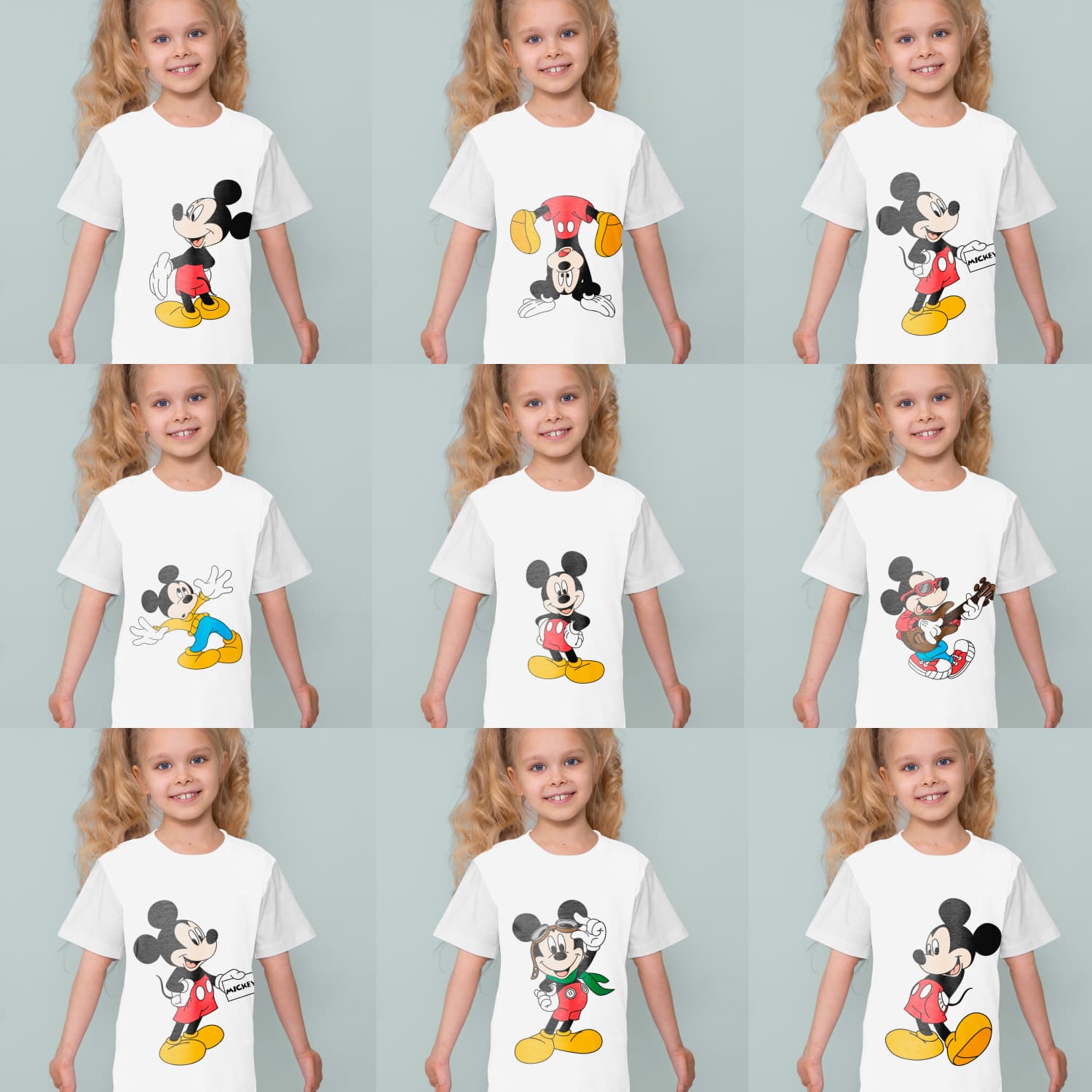 Disney mickey mouse svg created by DesignStudio.