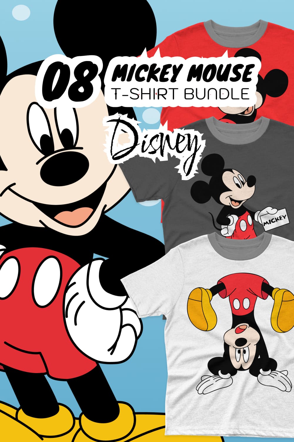 Disney mickey mouse svg - pinterest image preview.