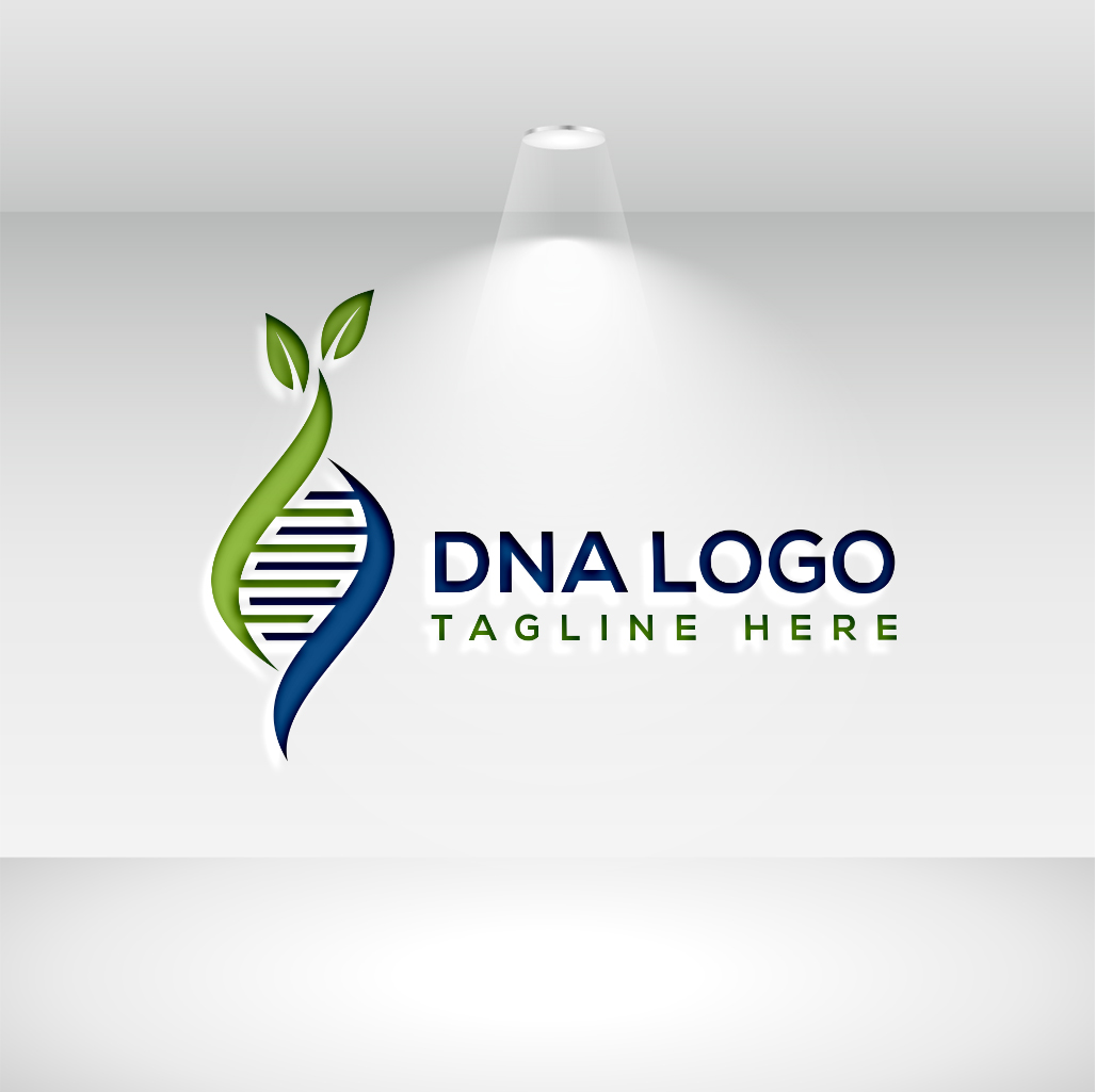 Image of a colorful logo in the form of DNA on a white background.