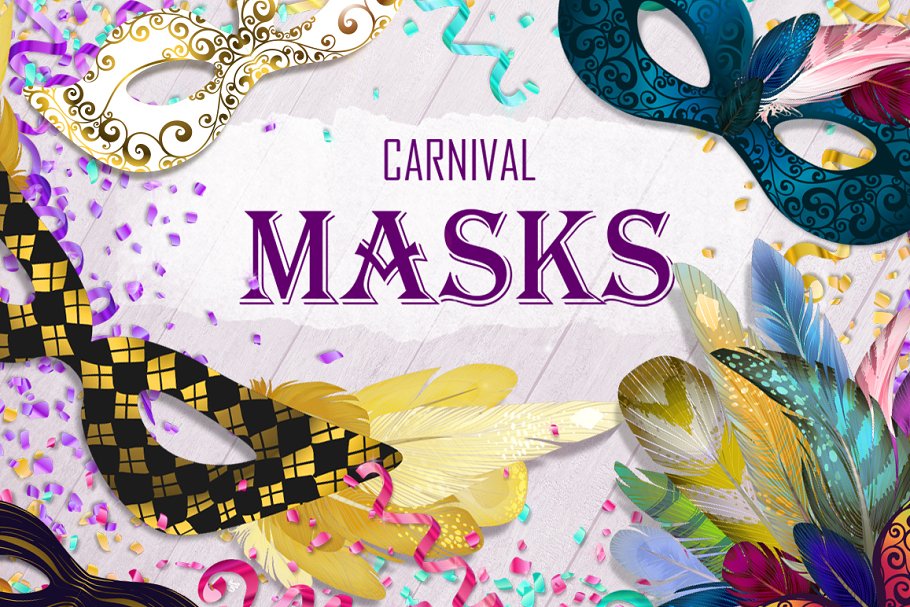 Cover image of Carnival Masks.