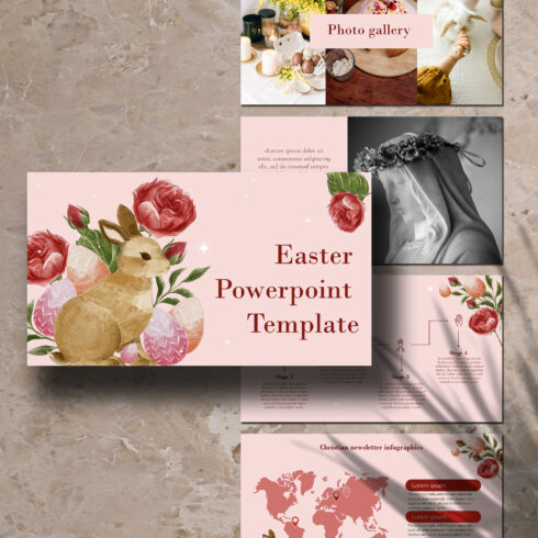Easter Powerpoint Template - main image preview.