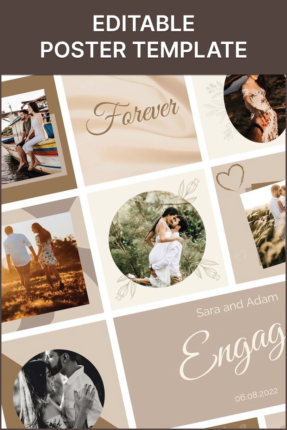 Editable Poster Template, Digital Download, Instant Access, Personalize & Customize With Own Text And Photos In Powerpoint Or Google Slides - Pinterest.