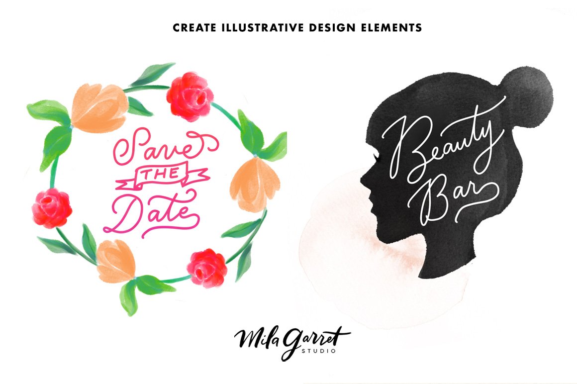 Create illustrative design elements.