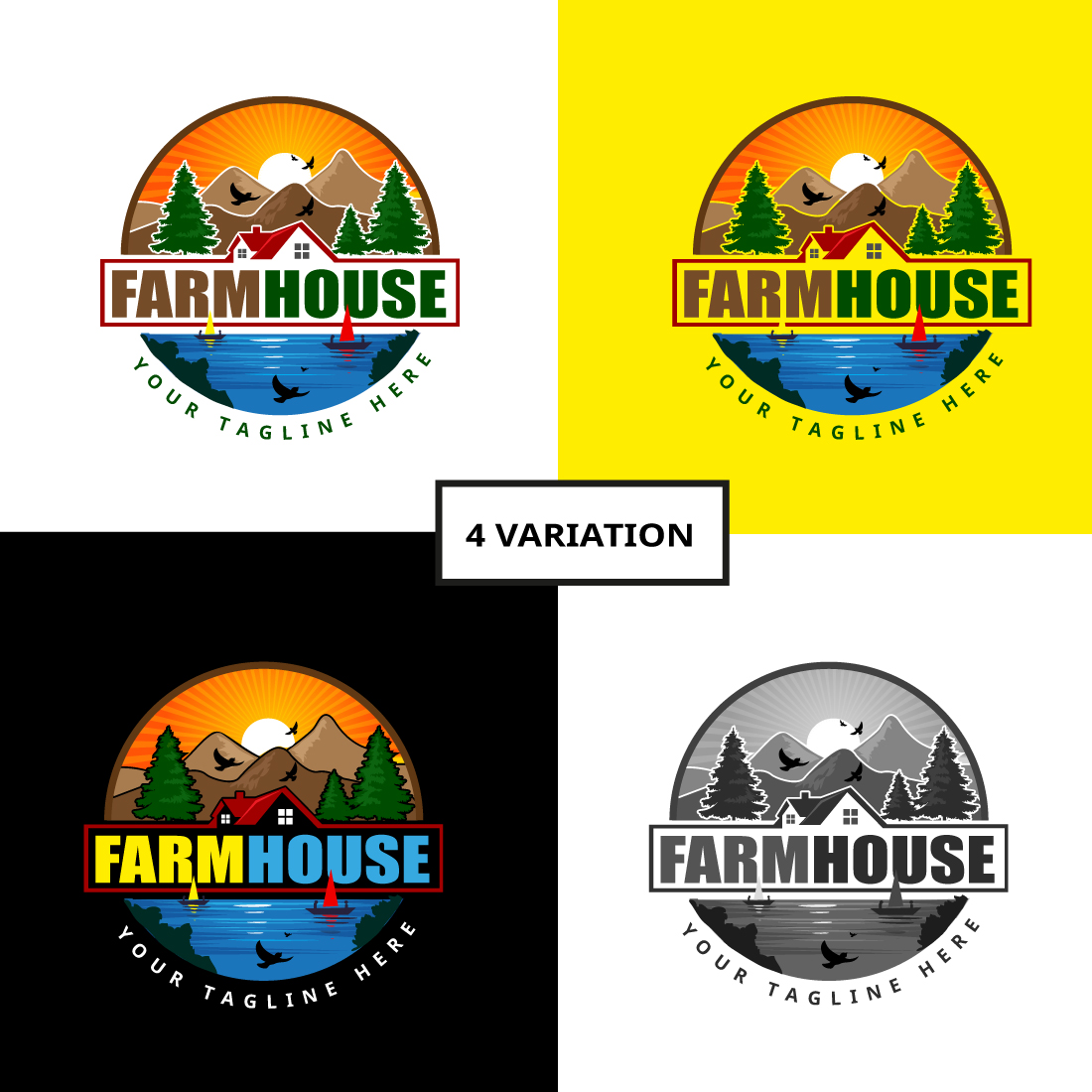 Adventure Farmhouse Logo Design cover image.