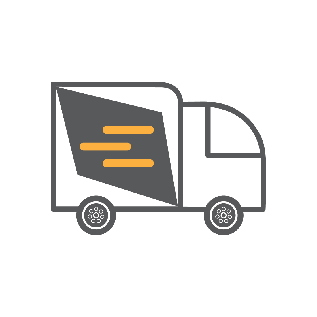 Truck Logo Vector illustration cover image.