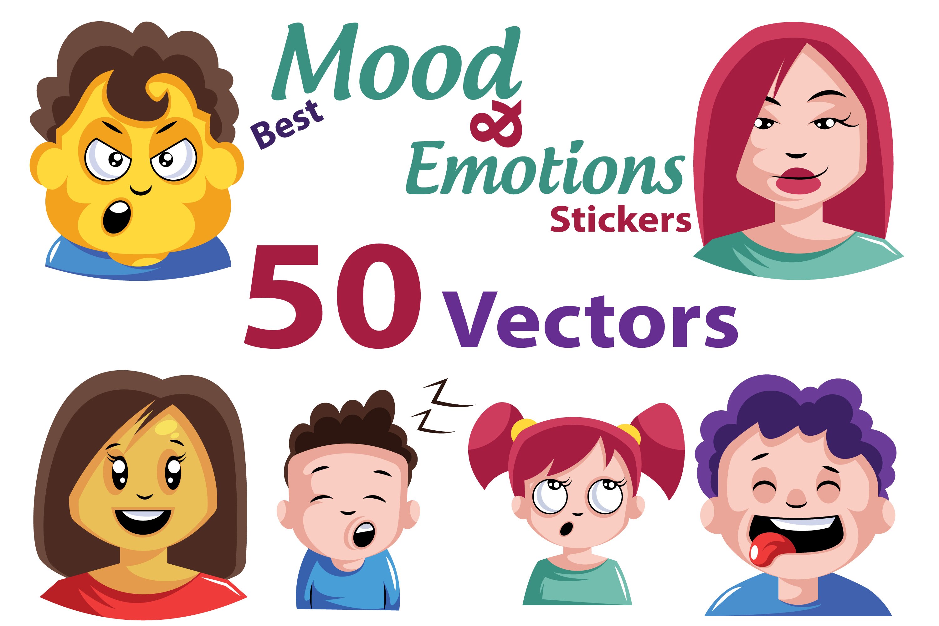 Cool collection of mood and emotions.