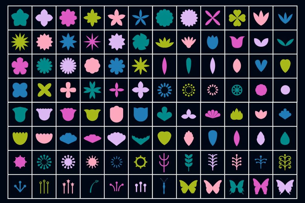 Procreate Flower Stamp Brushes – MasterBundles
