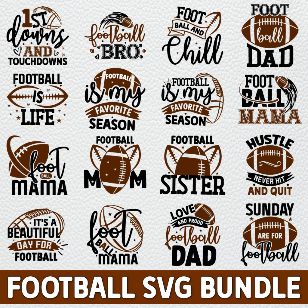 Football SVG Bundle - MasterBundles