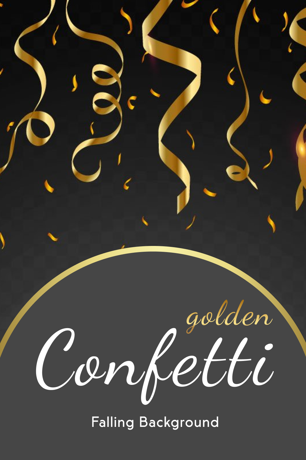 golden confetti falling background pinterest 718