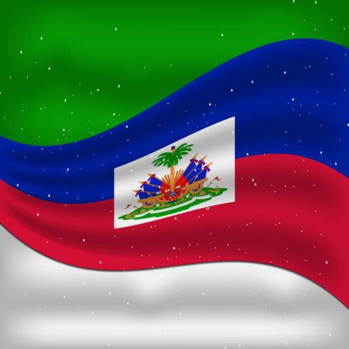 Irresistible image of the flag of Haiti.
