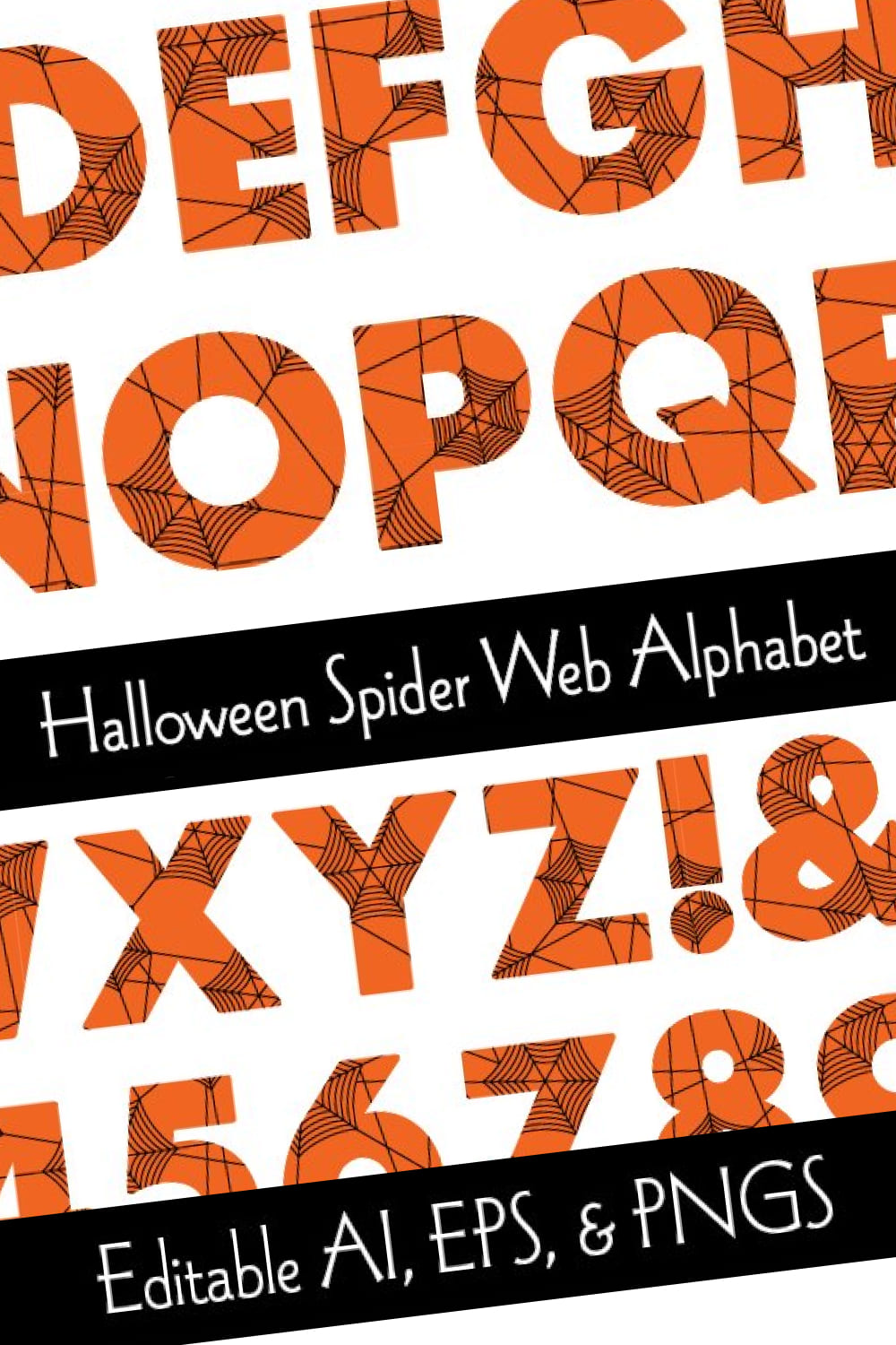 halloween spider web alphabet 1000x1500 233