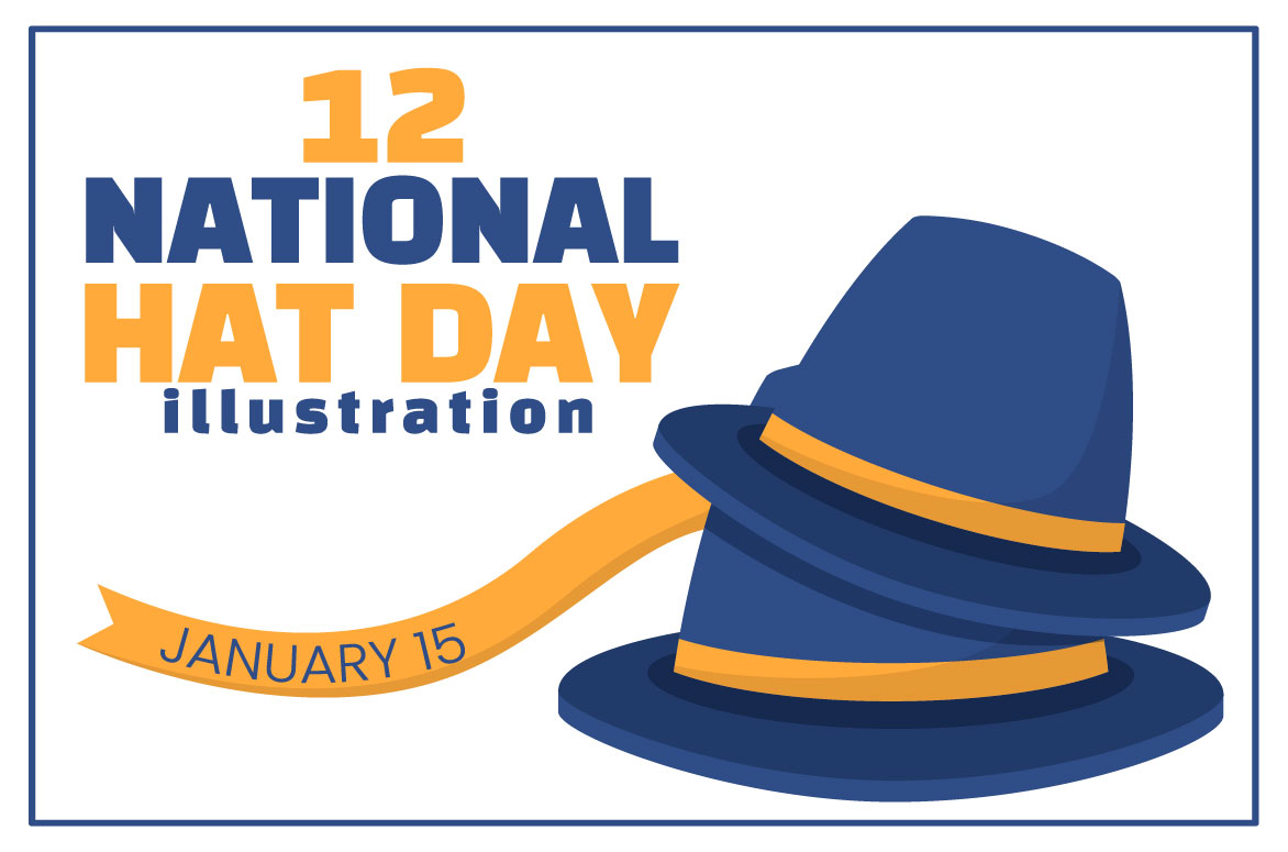 12-national-hat-day-illustration-masterbundles