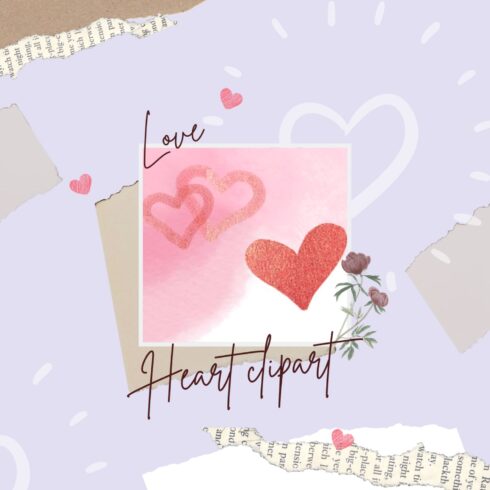 Heart Clipart Love - main image preview.