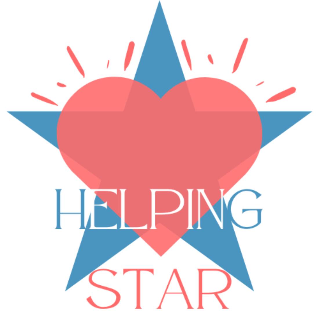 Helping Star Logo Design cover image.