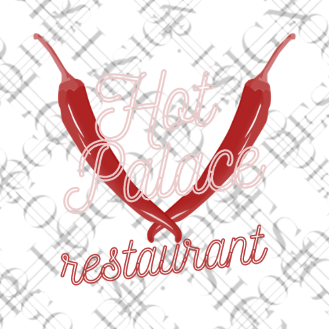 Restaurant Hot Palace Logo Design cover image.