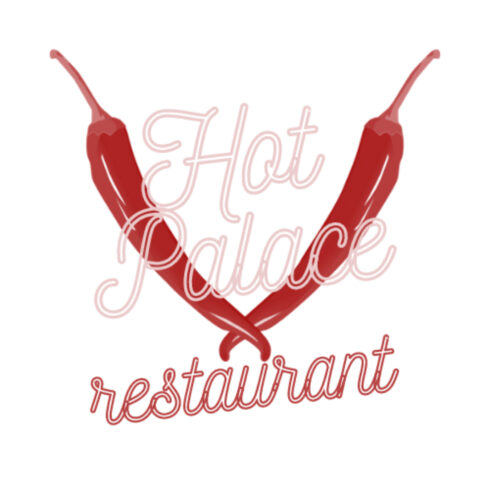 Hot Palace Restaurant Logo Design cover image.