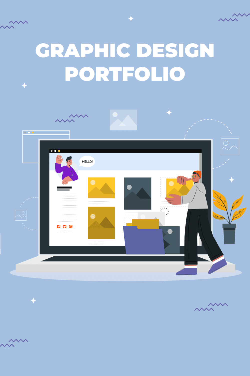 how to create a graphic design portfolio pinterest 485.