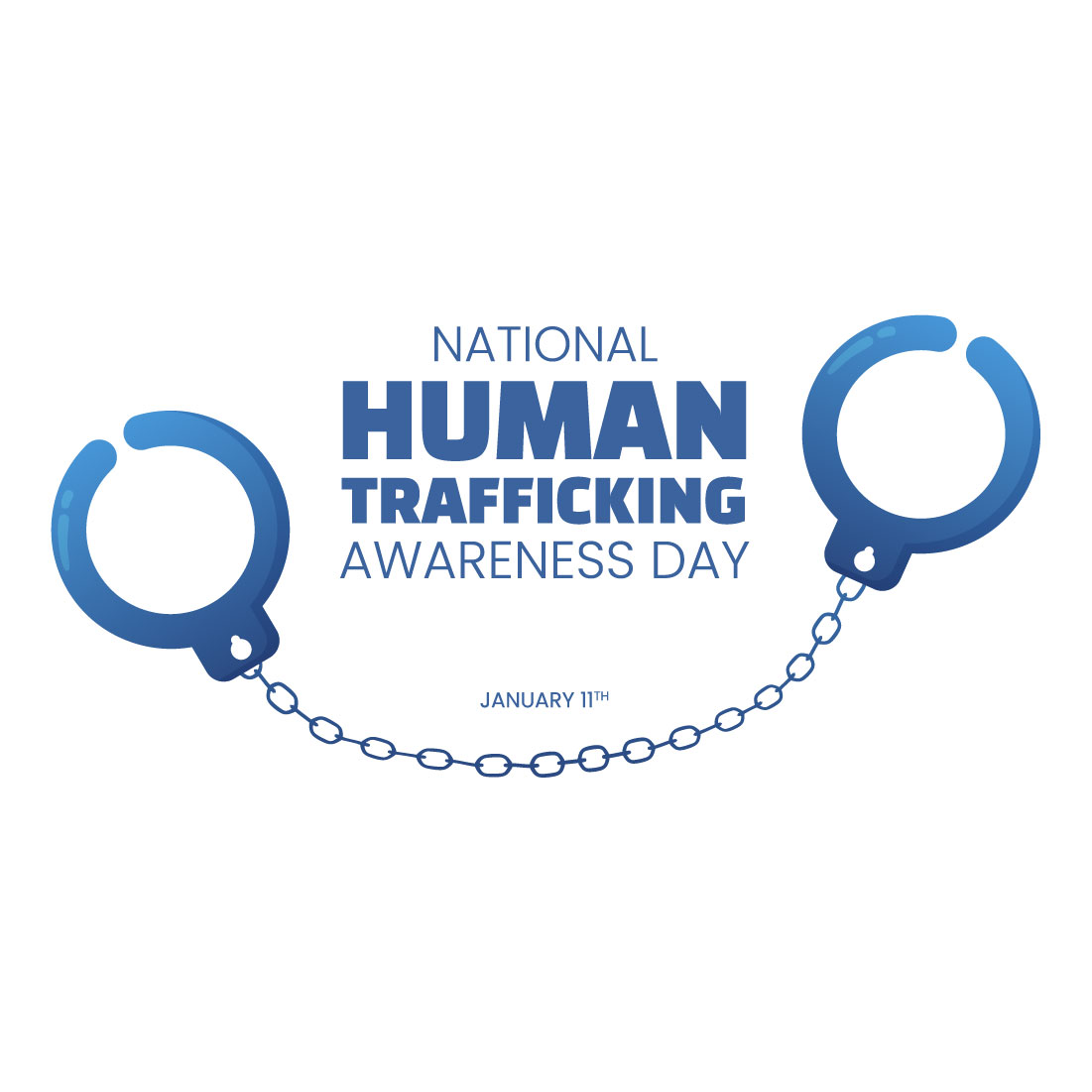 12 Human Trafficking Awareness Day Illustration created by denayuneMV.
