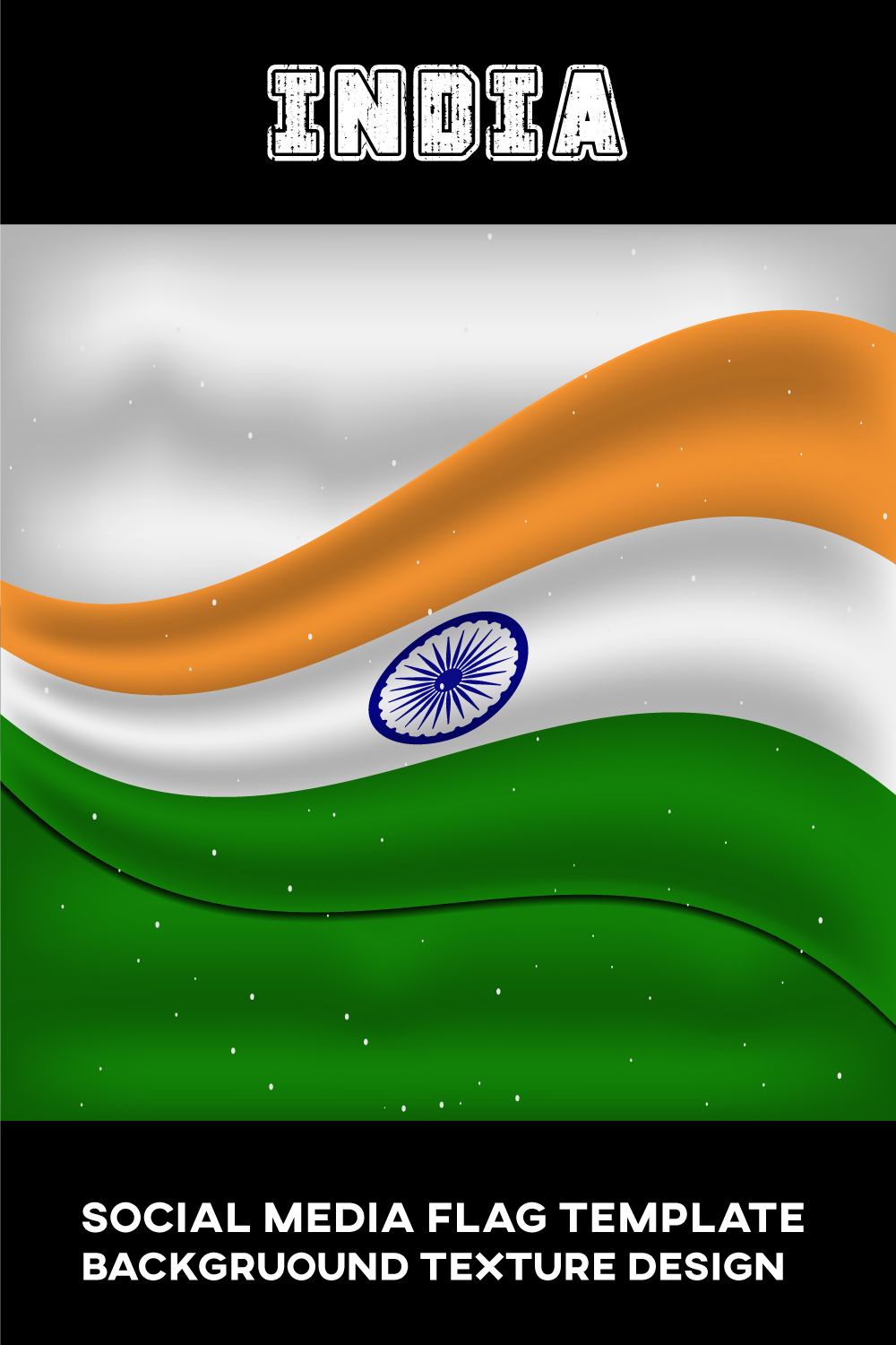 Irresistible flag image of India.